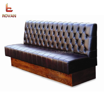 Mexican Restaurant with Tufted Leather Booth Seating