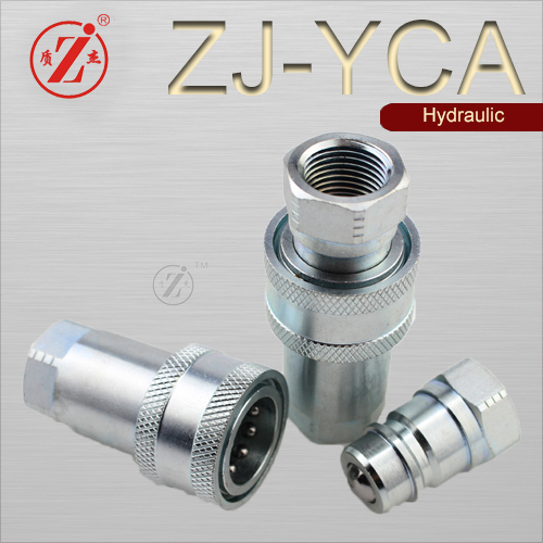 ISO 5675 ball valve Interchange double shut off valve hydraulic quick disconnect connector