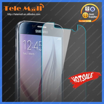 2015 NEW Full screen cover color tempered glass screen protector for Samsung S6 edge
