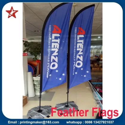 Advertising Custom Flags Wind Feather Flags