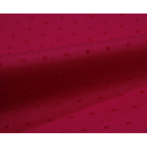 Rose red embroidered cloth 40*40/110*70 57/58‘’ 118gsm