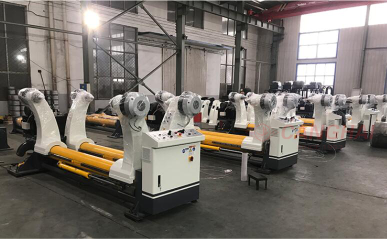 Automatic shaftless hydraulic mill roll stand machine