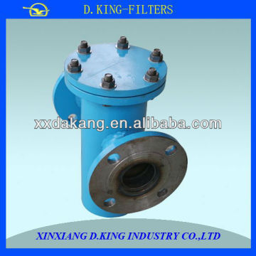 Industrail DN100 stainless steel mesh filter baskets