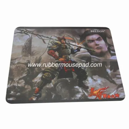 Square Soft Cloth Surface Rubber Mouse Pad Mat For Laser Mouse
