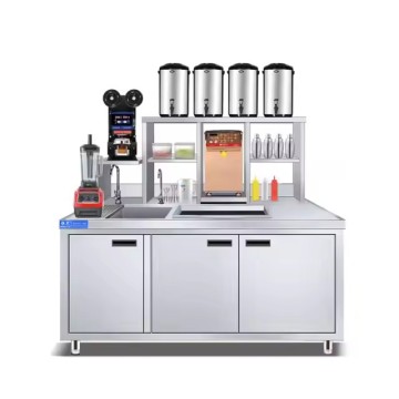 Customize Your Drink Station: New Design Commercial Automatic Bubble Tea Counter