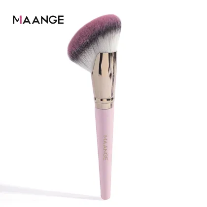 Soft Contouring Flat Powder Brush for Face Makeup Application