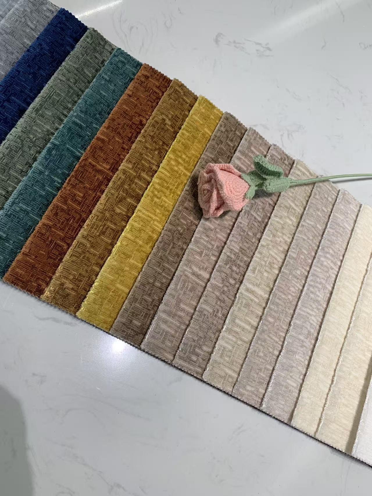 Geometric Upholstery Fabric for Sofa