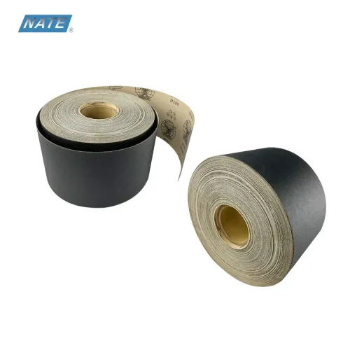 Sand Paper Roll Abrasive Paper Roll Black Sand Paper Rolls 120 Manufactory