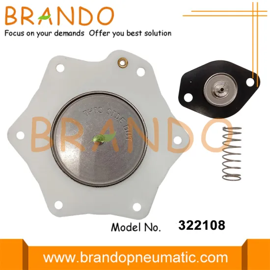 322108 238870 Diaphragm For 8353J039 1-1/2'' Pulse Valve