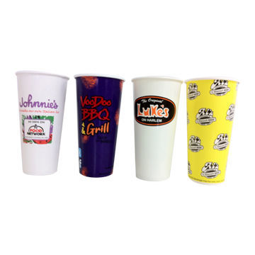 Hot safe new design custom printed cups with custom logo various design, OEM orders are accepted