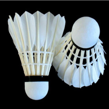 Factory Price Wholesale Durable Class C Goose Feather Shuttlecock for Training