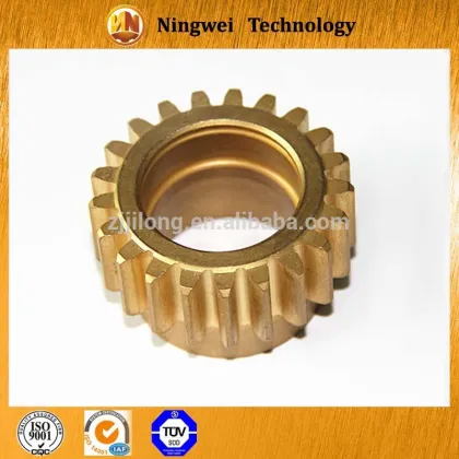 prime quality Copper gear for engineering machines