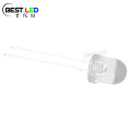 Super Bright 8mm Green LED Lamp Clear Clear