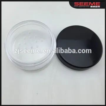 5g 10g 20g 30g loose powder jar with rimmed lid sifter jar