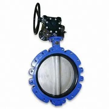 Din2501 Manual Centerline Resilient Seated High Performance Butterfly Valve With Gear Operator