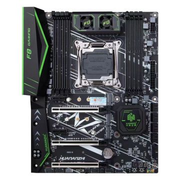 X99 F8 LGA 2011-3 XEON Motherboard für Intel E5 Series DDR4 REC-Nicht-ECC-Speicher NVME USB3.0 ATX Server Support