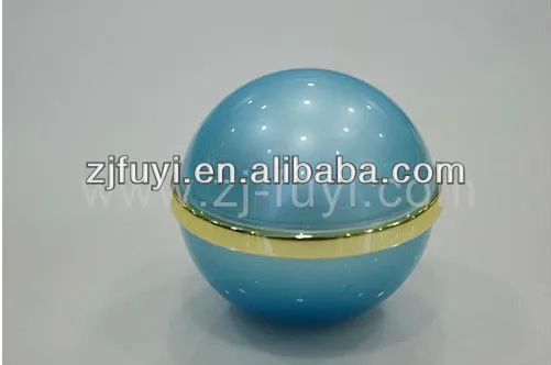 Ball-shaped Plastic Acrylic Cosmetic Packaging Skin Care Cream Jar/Container 15g 30g 50g 200g