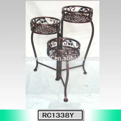 Garden Iron Flower Pot Stand & Wedding Decoration Flower Stand