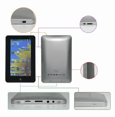 wholesale 7 inch tablet PC tablet computer 7 inch MID 7inch ipad epad tablet PC  WM8650 android 2.2