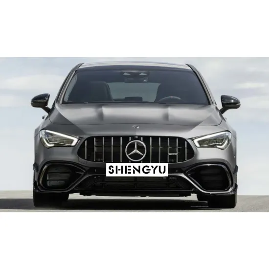 AMG A45 Style Car Body Kit for Benz A Class W118 - Grille, Exhaust Pipe, Side Skirt & Bumpers
