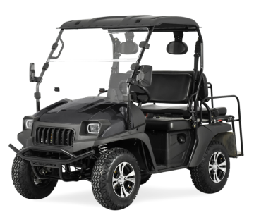 200 cc efi jipe ​​estilo dobrável assento utv preto