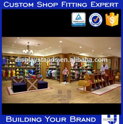 Special Unique Fashionable Kids Clothing Store Interior Design