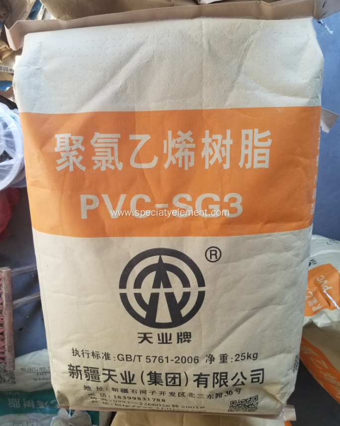 PVC Resin Powder SG5 for Plastic And Rubber