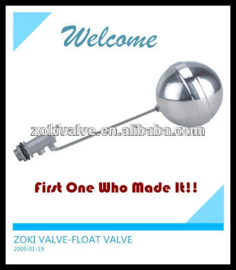 Stainless Steel Water Tank Float Valve from 1/2'' to 6'' 1.0MPa working pressure