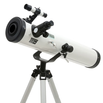 76700 Kids Outdoor Astronomy Reflector Telescope: Complete Kit with 3 Eyepieces, 1.5X Erector, 3X Barlow Lens, Solar Filter & Moon Filter