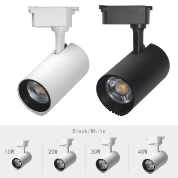 Modern Adjustable 20W LED Track Light COB Rail Spotlight