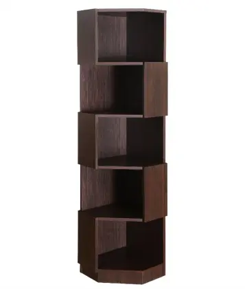 Contemporary Latest Home Office Open Ladder Bookcase