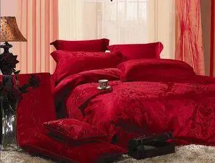 Customized Size Modern Wedding Lyocell Bedding With Embroid