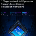 2lan generasi ke -12 mini pc i5 i7