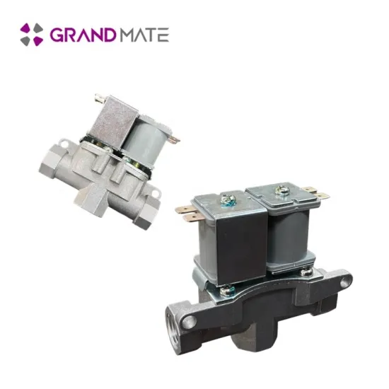 Medium temperature 3/8 gas solenoid valve for