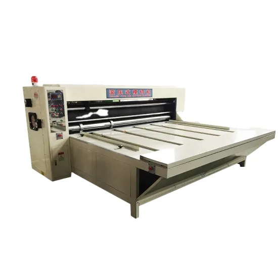 Rotary Printer and Die Cutting Slotting Machinery for Corrugated Cardboard Carton Boxes