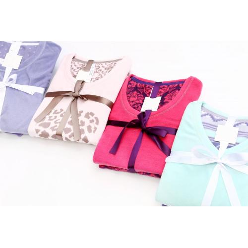 LADIES KNIT WARM SOFT PAJAMAS