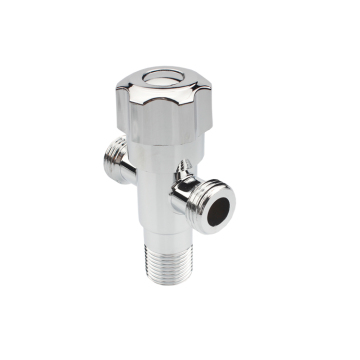 Bathroom Toilet 3 Way Angle Valve Diverter Valve" 

However, to make it more accurate and commonly used, consider:

"3 Way Bathroom Angle Valve Diverter for Toilet