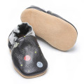 Navy Soft Cute Baby Leather Slippers Shoes