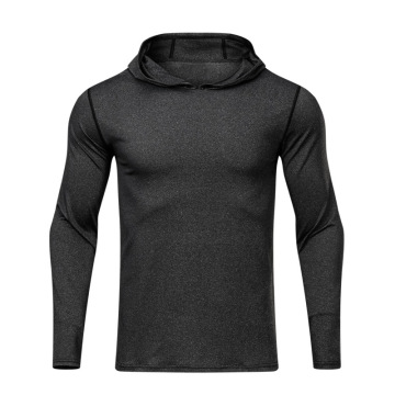 Men Hoodies Compression Shirt