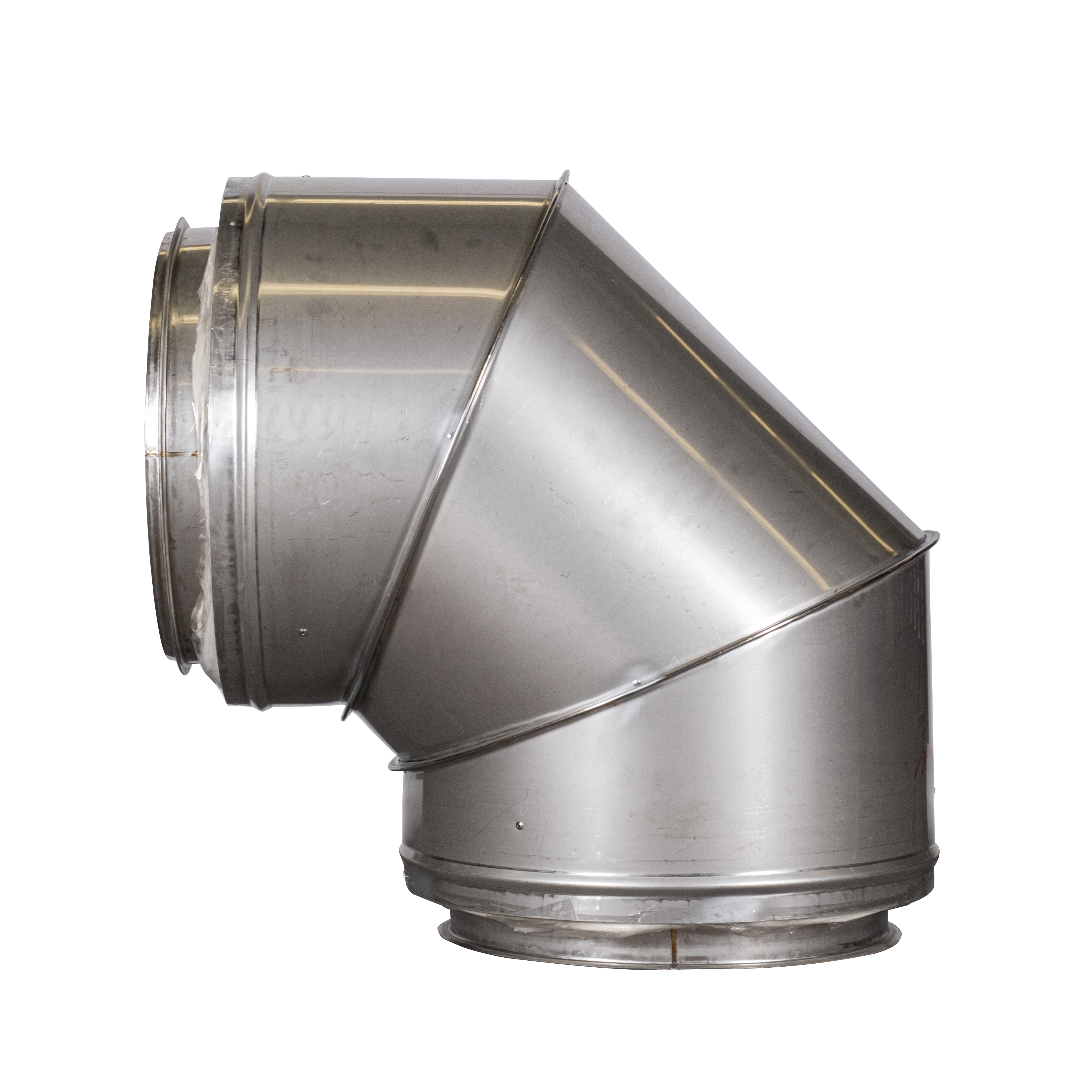 Chimney gia đình 5 inch 90 ° uốn cong