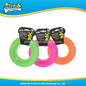 Best Seller Solid Natural Rubber Dog Tyre Toy