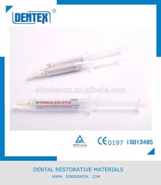 Dentex Hydrofluoric Acid Etchant for Porcelain Ceramic Green 9.5% Etching Gel