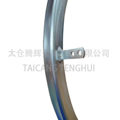 Borda manual de alumínio soldado