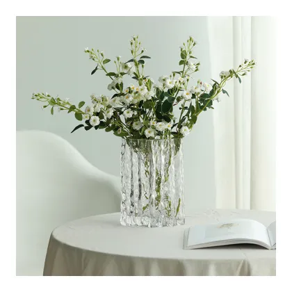 Transparent Glacier Premium Crystal Vase