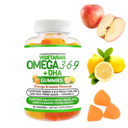 Vegetarian Brain Health Support DHA Omega 3 Gummies