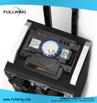 FW-1541 Flashing btooth DJ mixer bluetooth music speaker