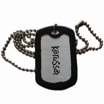 Aluminum dog tag, customized designs are accepted