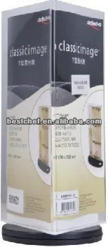 Perspex Revolving menu holder