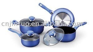 7pcs Aluminum Non-stick german cookware