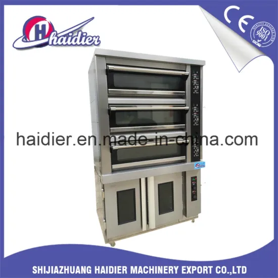 Ce Certificated Commercial Bread Deck Oven with Proofer